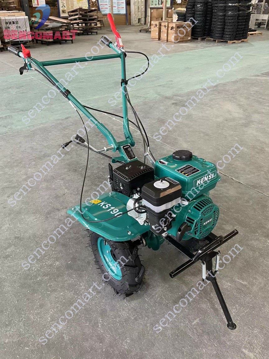 Máy xới đất chạy xăng đấu đầu Kensi KS190 6.5HP