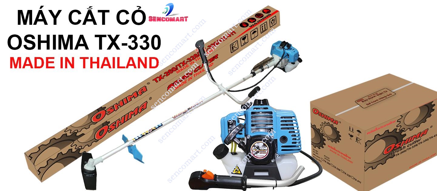 Máy cắt cỏ Oshima TX 330- Máy cắt cỏ Thái Lan Chính Hãng