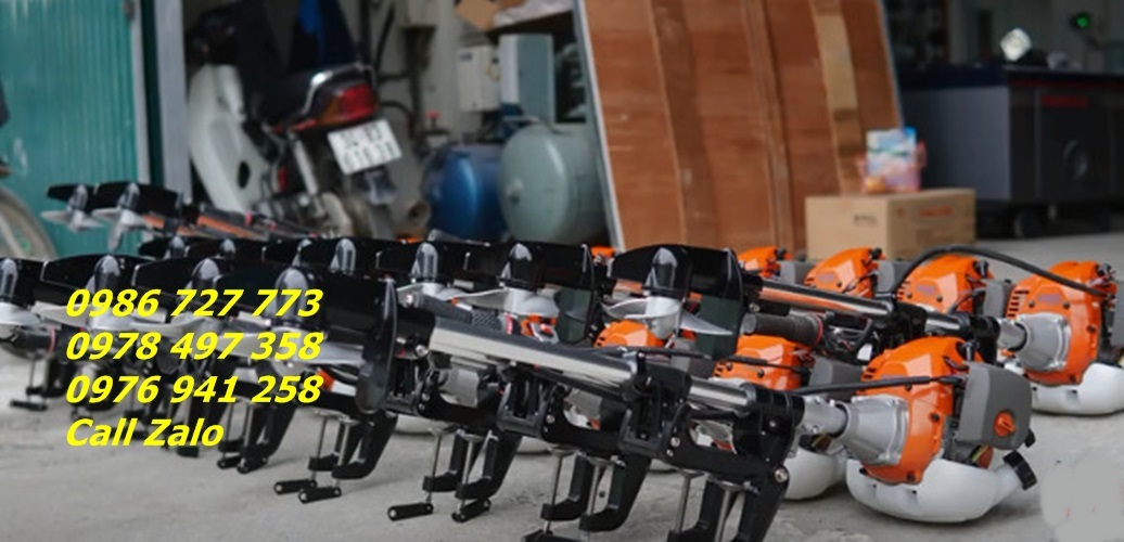 Bộ chân vịt gắn xuồng, ghe đã gồm động cơ