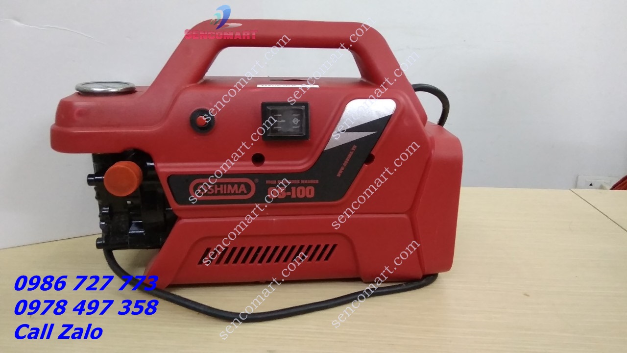 Máy xịt rửa Oshima OS-100- Máy rửa xe tự động hút Oshima os-100