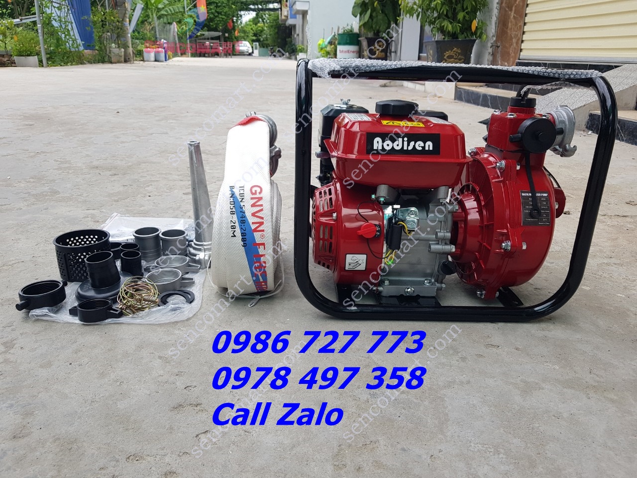 Máy Bơm Nước Phòng Cháy Chữa Cháy Uy Tín Đẩy Cao 50M