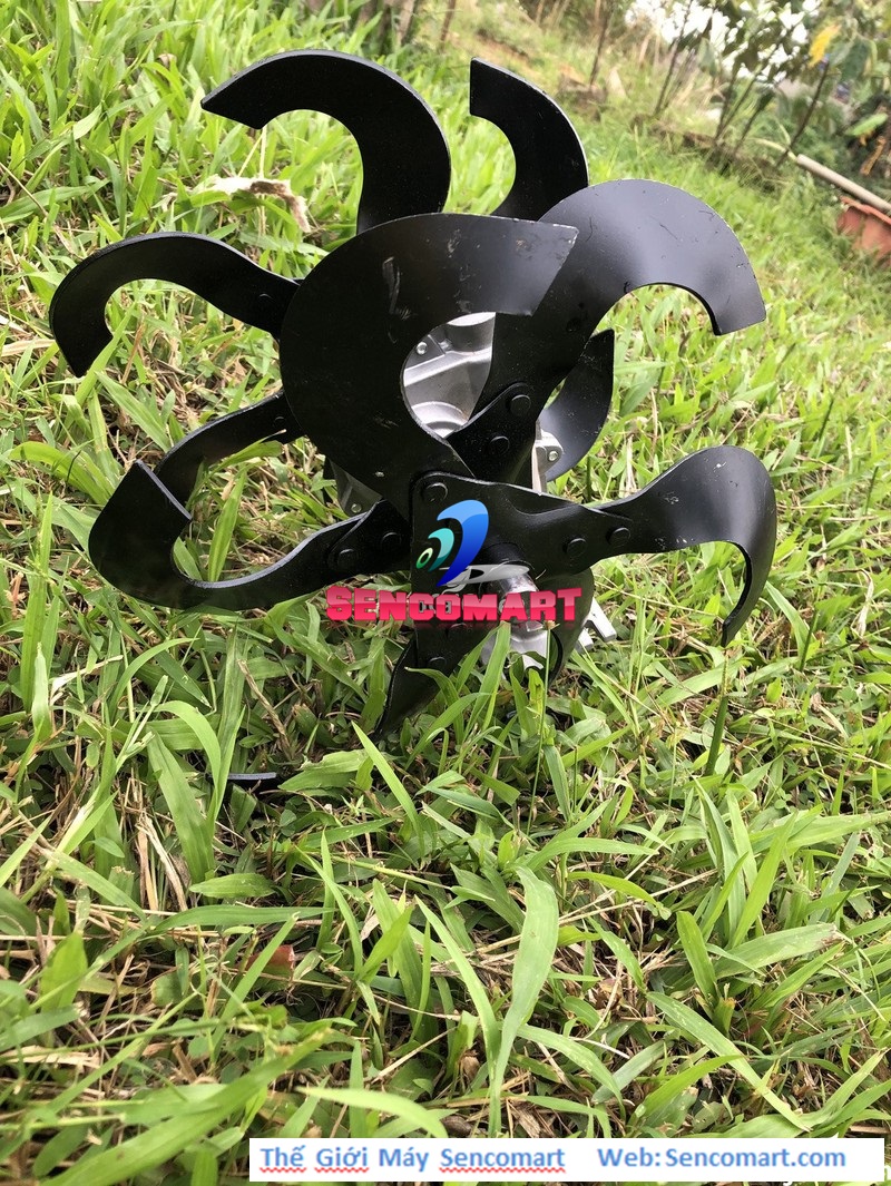 Đầu xới đất gắn đầu máy cắt cỏ- Bộ xạc cỏ tận gốc