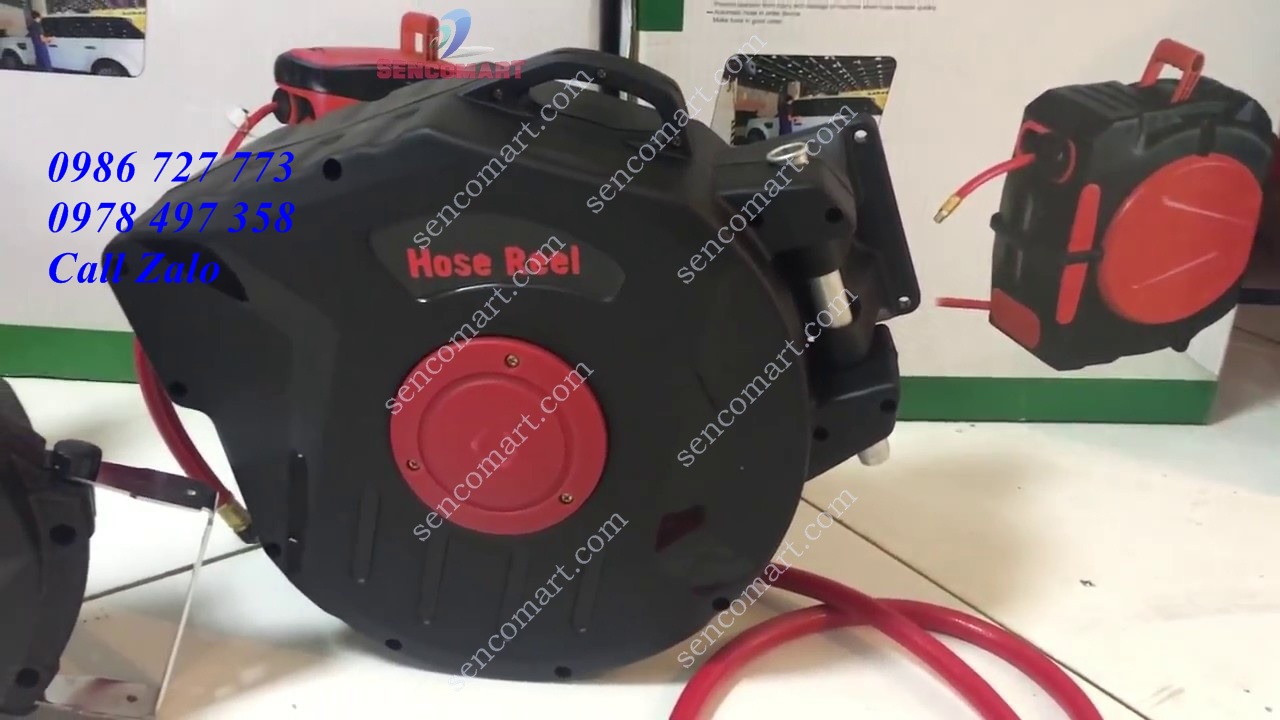 CUỘN DÂY HƠI TỰ RÚT HOSE REEL 30M