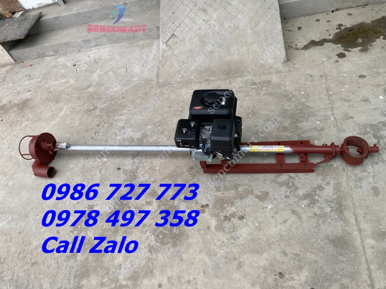 Máy Hút Bùn, Chất Thải Chạy Xăng Cần Cứng Sencomart 2m1