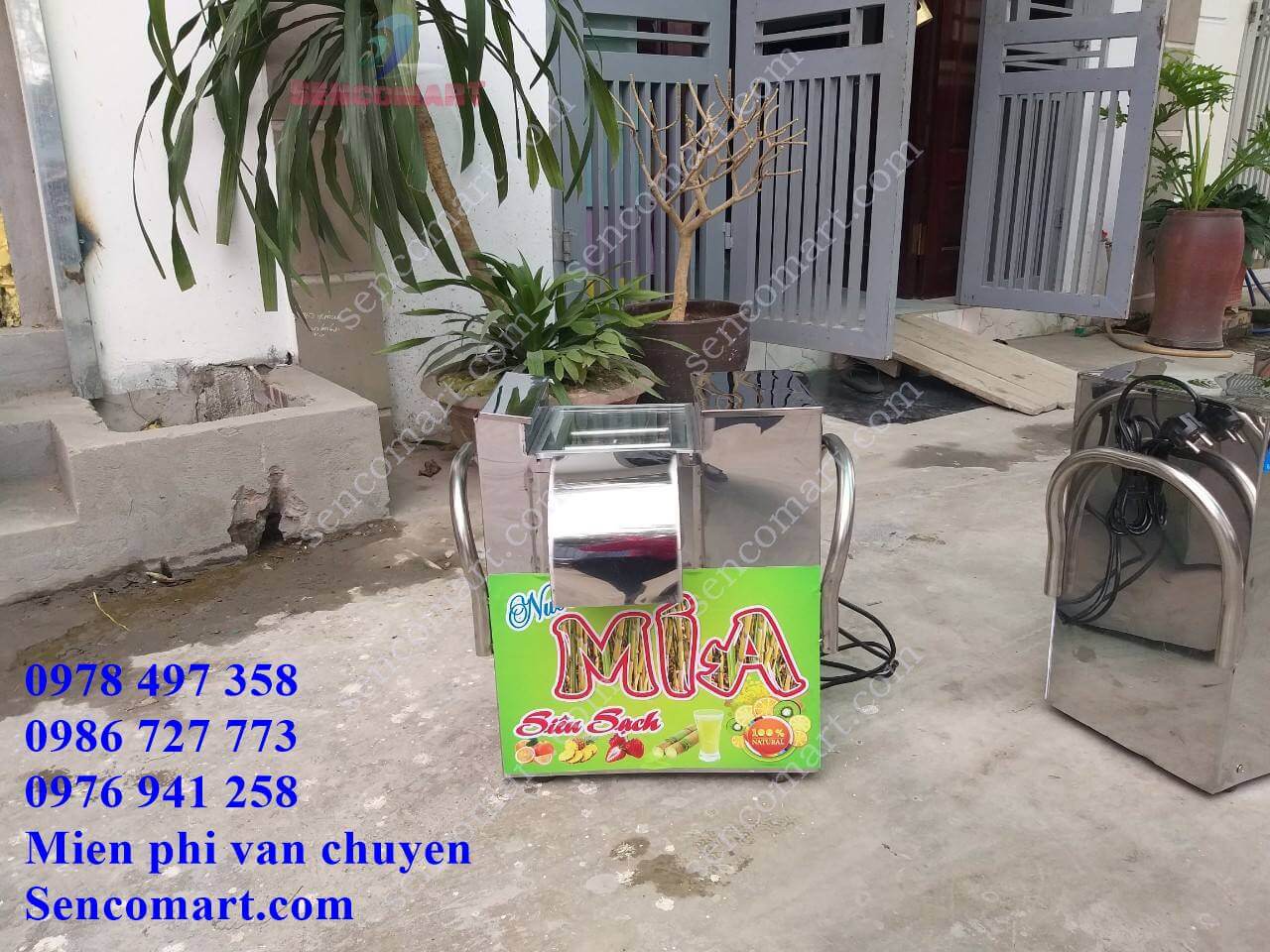 Máy ép nước mía mẫu mới hè 2024 tại Hà Nội