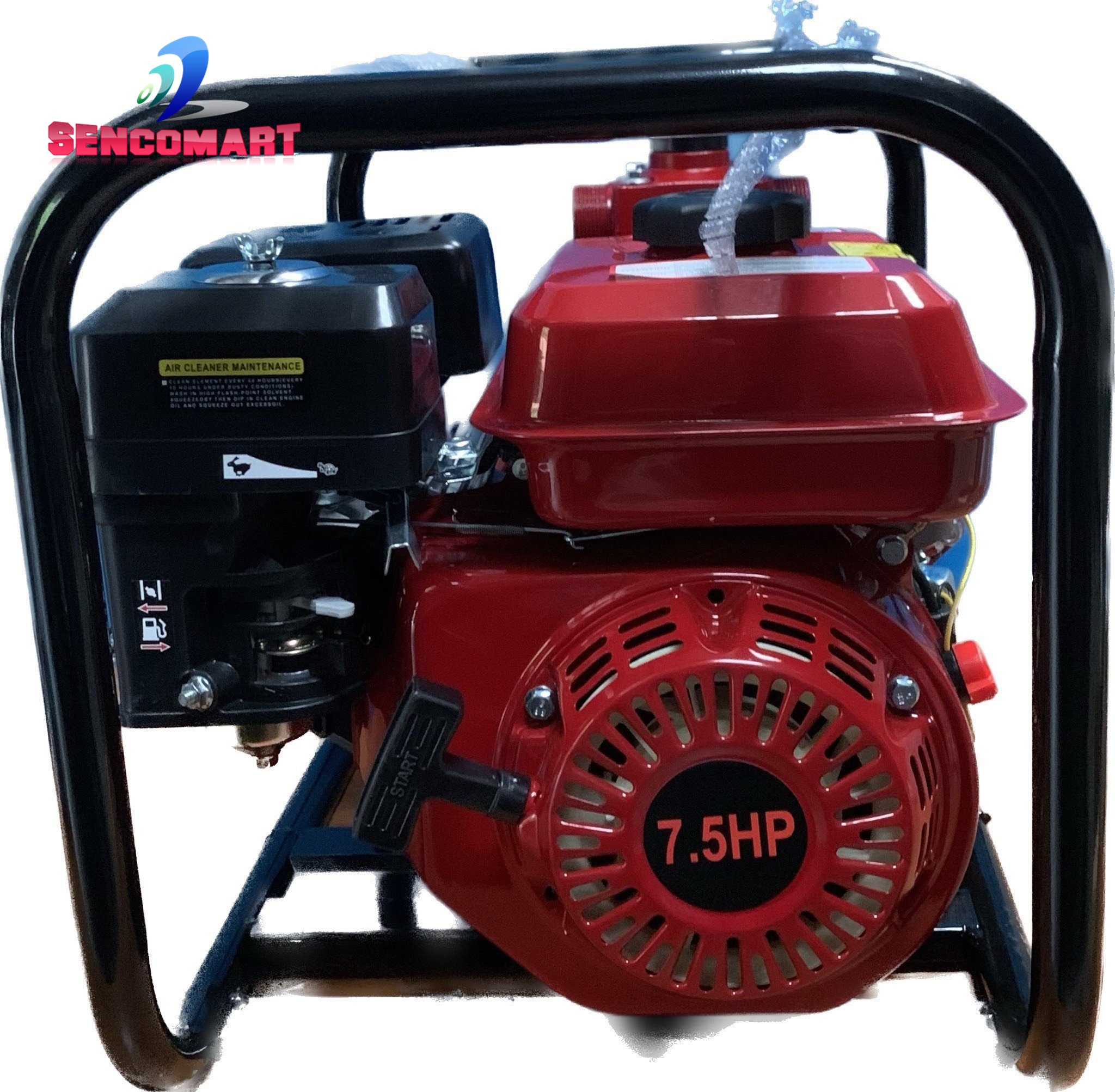 Máy bơm nước đẩy xa 400 mét, máy bơm cứu hoả bơm cao 100 mét Radion HP20