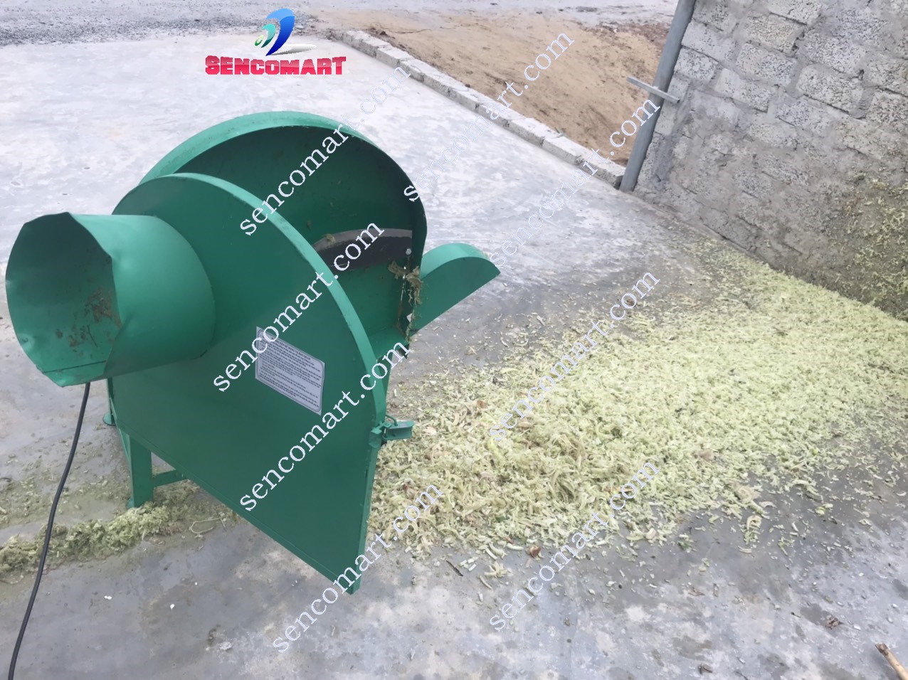 Máy thái chuối thô cửa ngang Senco 2021