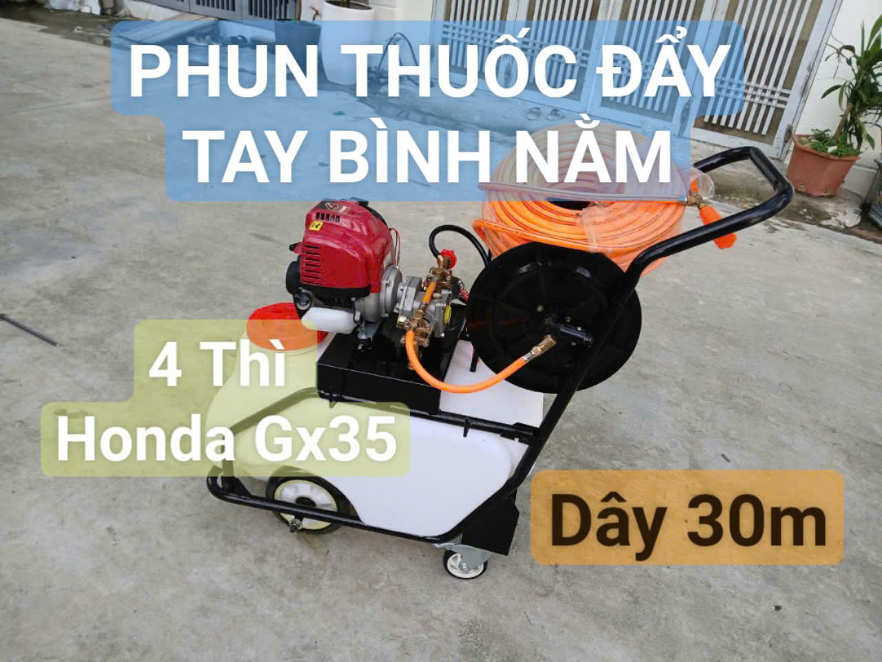 Khắc phục tình trạng máy phun thuốc không ra nước