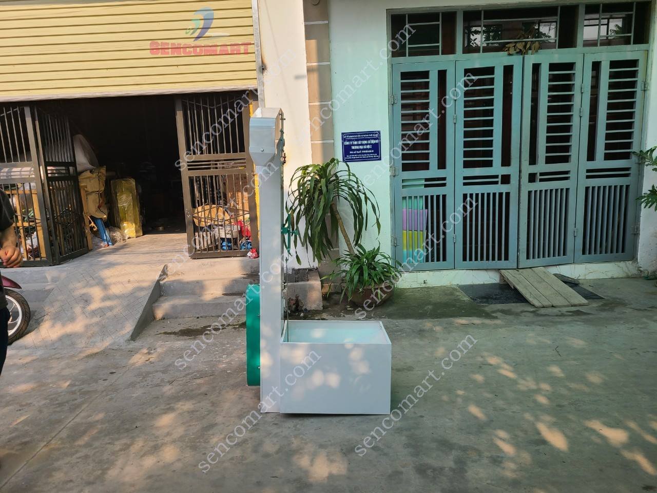 Gầu tải ngô thóc GTC-1050 điện 3 pha chưa bao gồm mô tơ