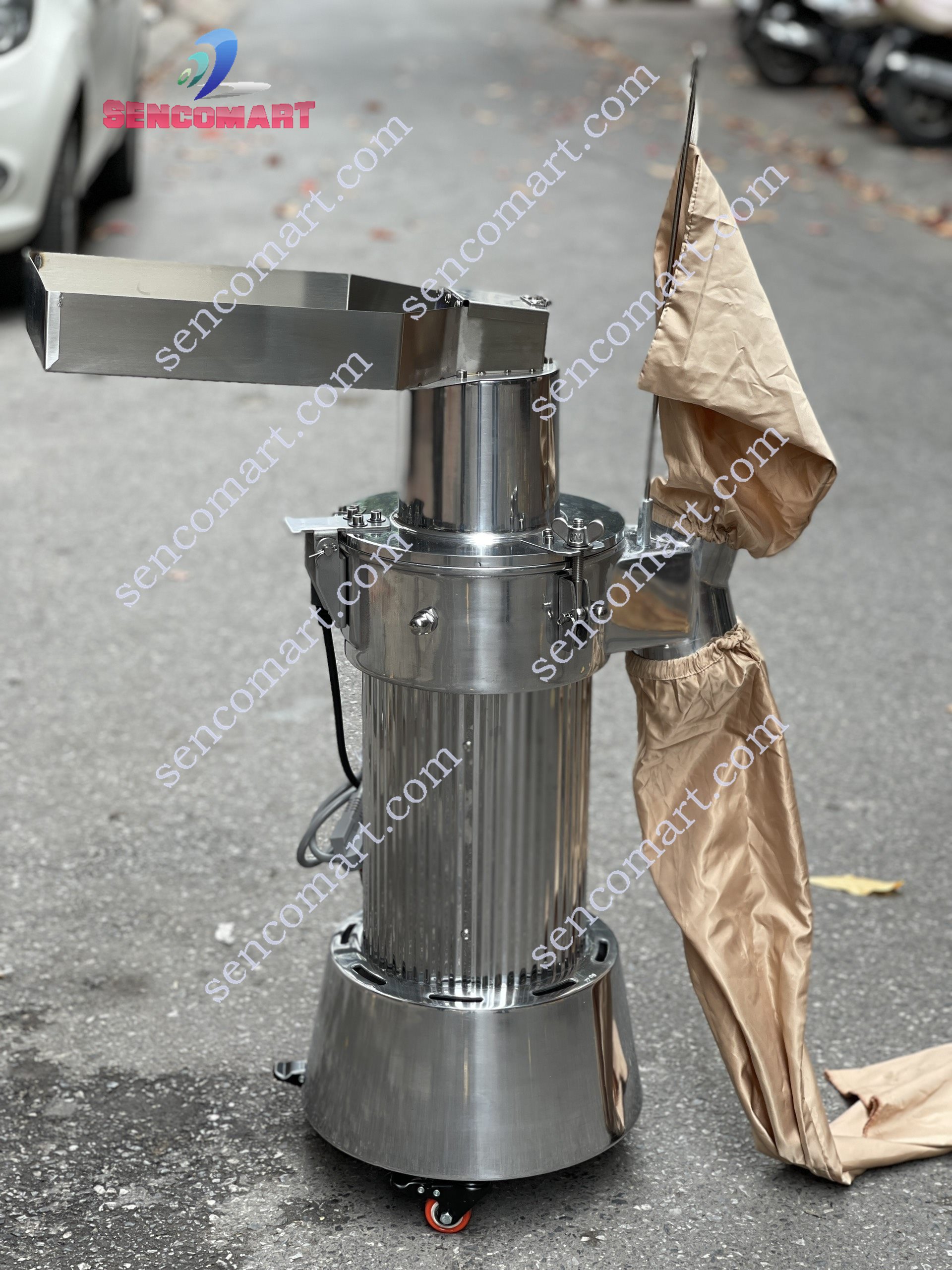 Máy Nghiền Bột Khô Siêu Mịn, Nghiền Dược Liệu, Trầm Hương SC55-6B