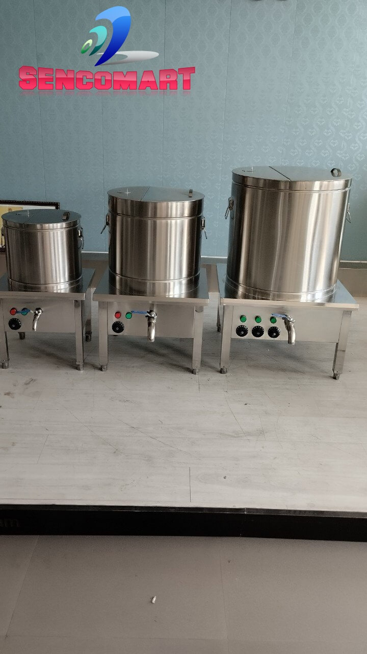 Nồi Nấu Phở, Nấu Hủ Tiếu 20L Đế Vuông 3 Lớp