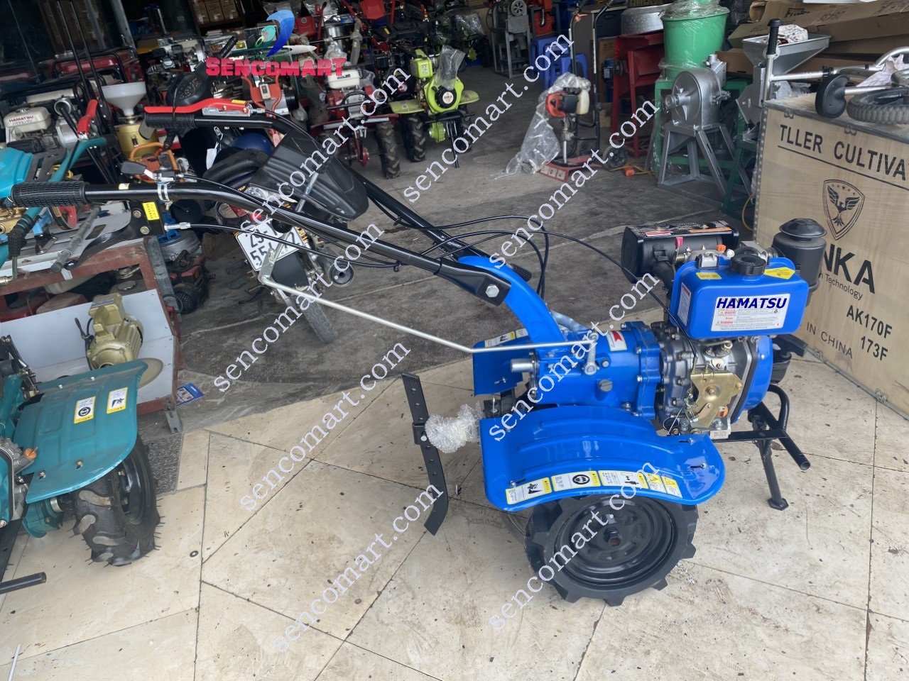 Máy xới đất chạy xăng HAMATSU 170F Tiết Kiệm Nhiên Liệu Tốt Nhất