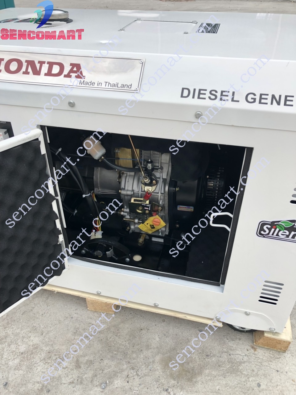 Máy phát điện Honda chạy dầu