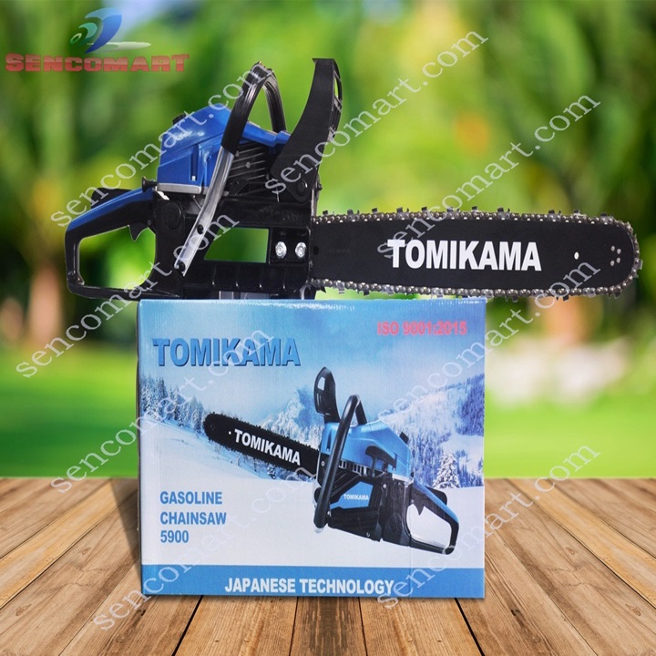 Máy cưa gỗ Tomikama 5900 có lamm xích