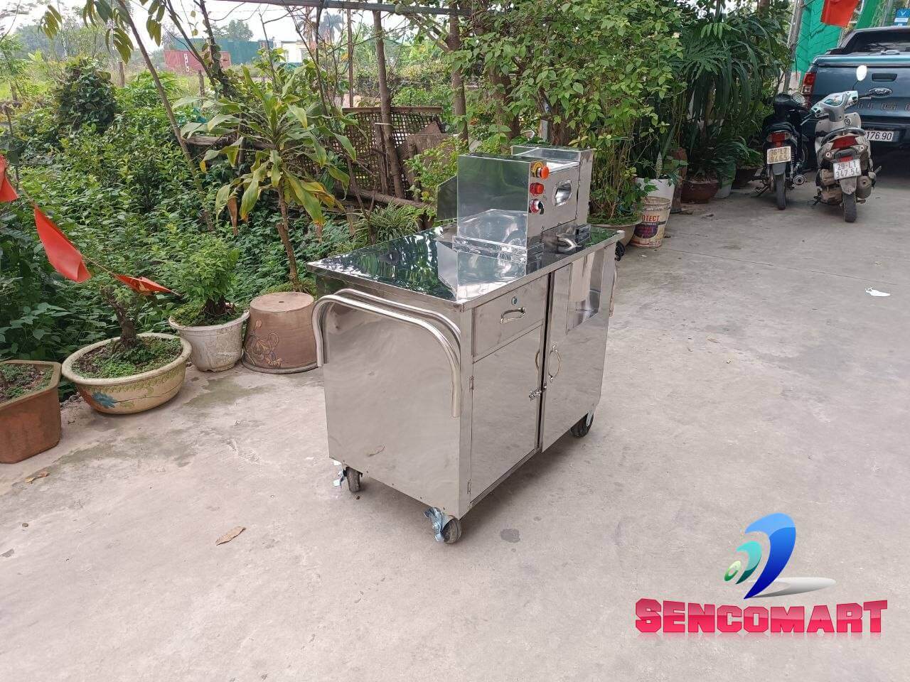 Báo Giá Máy Ép Mía Để Bàn 2 Cây Motor Nhật Bãi 800W Giá Tốt Nhất