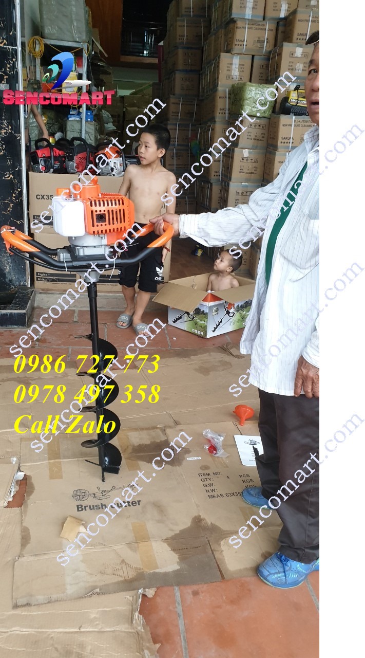 Máy khoan đất, đào hố trồng cây AUGER 52cc