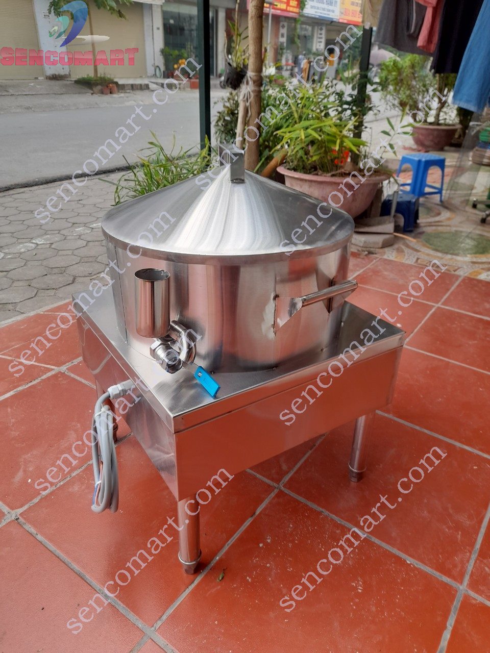 Nồi tráng bánh cuốn, bánh ươt chạy điện đa năng  đường kính 30cm
