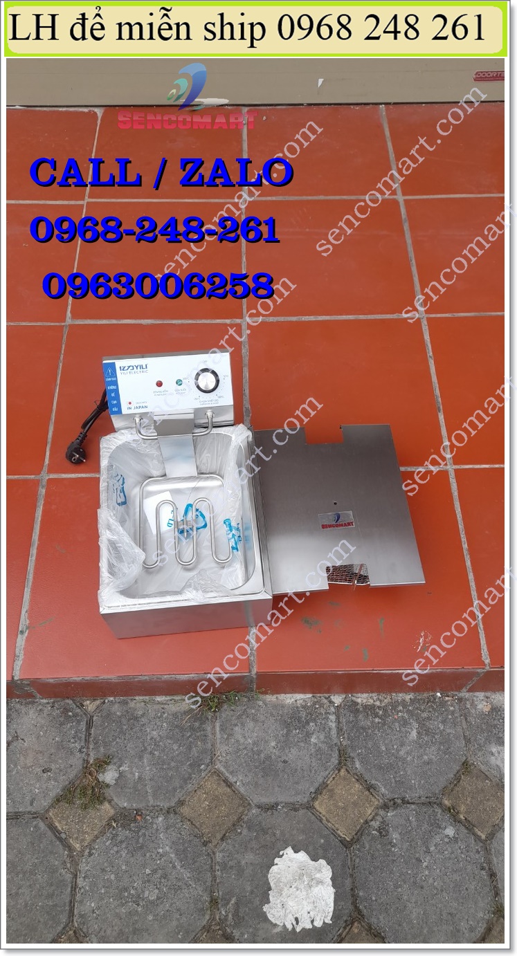 Bếp chiên điện đơn 6 lít hàng cao cấp Yili Cn Nhật Bản