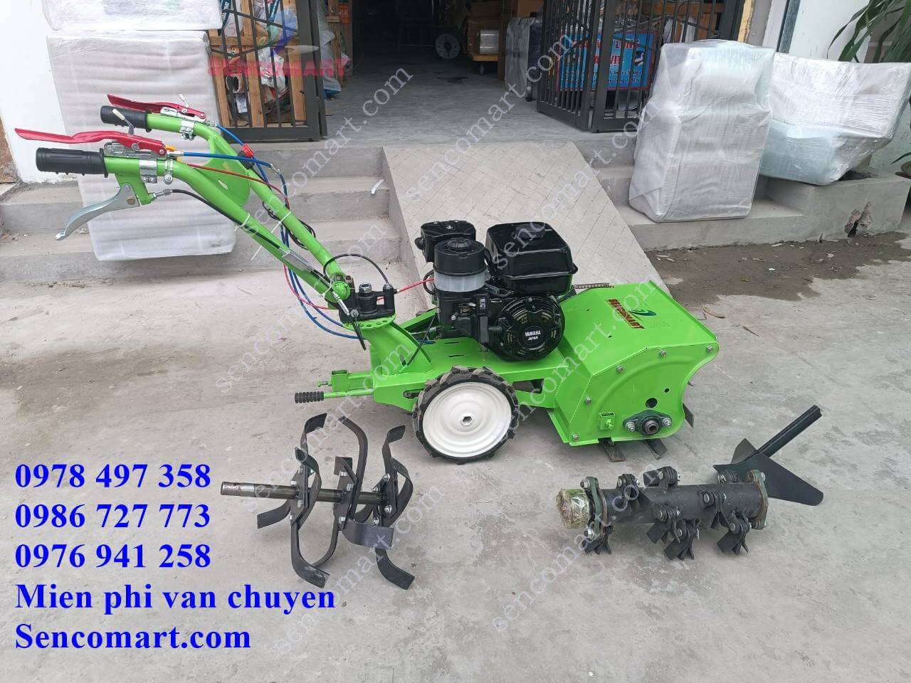 Máy phát cỏ trục băm