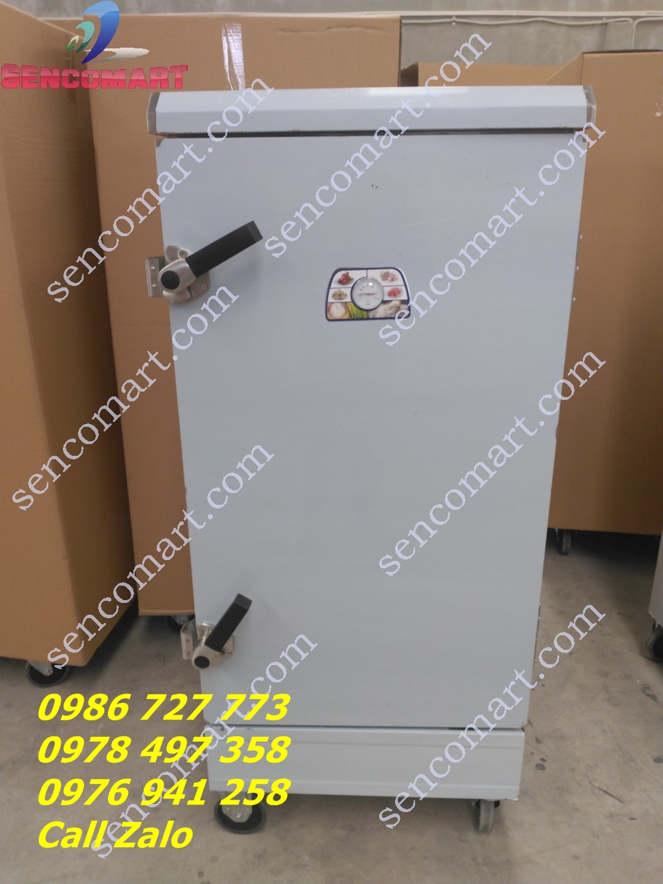 Tủ Nấu Cơm Chạy Điện 8 khay nấu 24kg gạo