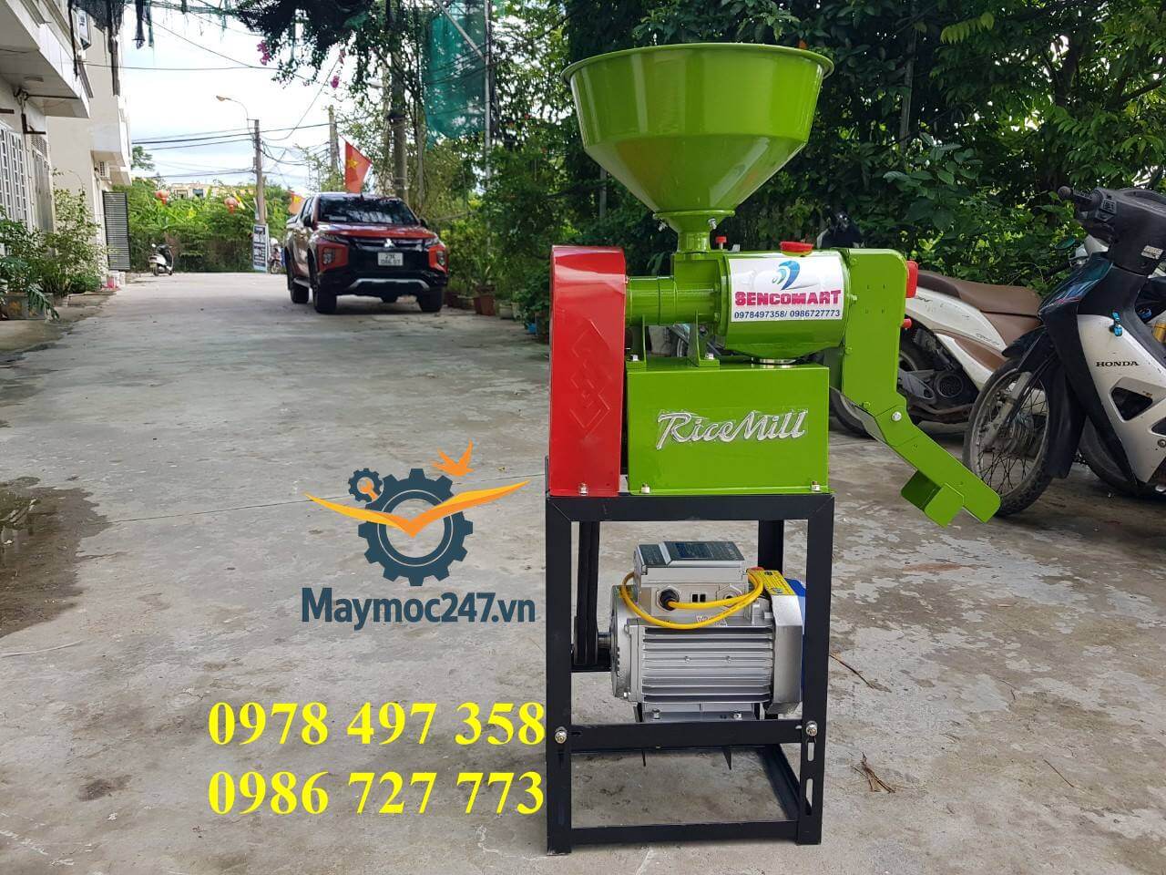 Máy xát gạo đơn cho cửa hàng vật tư nông nghiệp – Bán chạy quanh năm