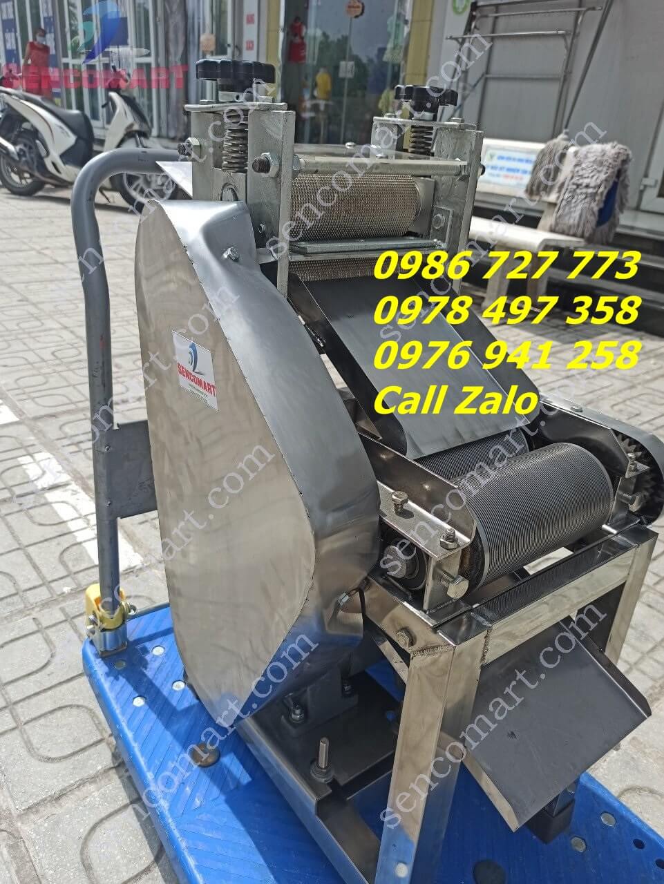 Máy thái bì liên hoàn inox 100% hàng Cao Cấp Model LB200