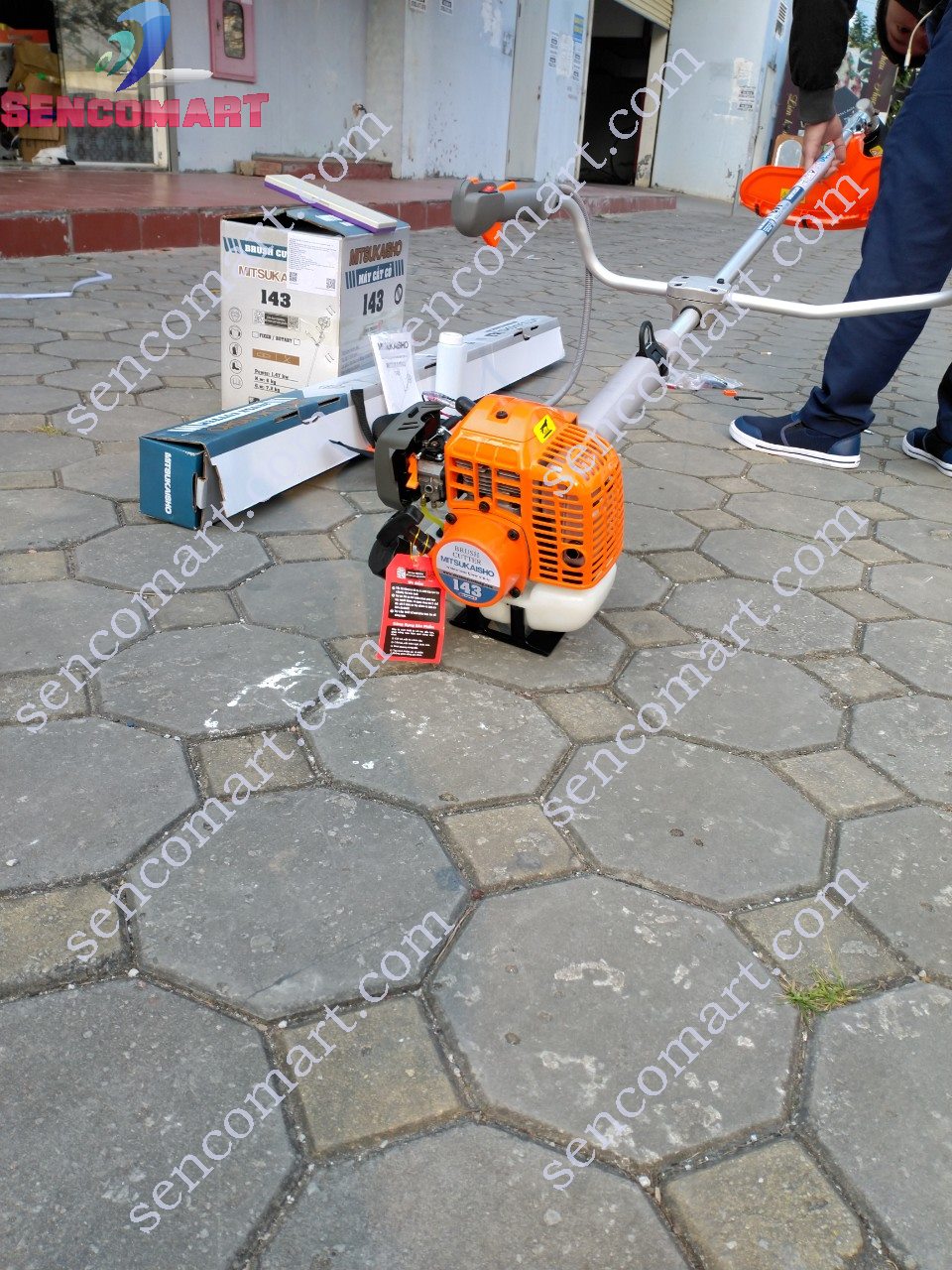 Máy cắt cỏ cầm tay Mitsukaisho 143 chính hãng