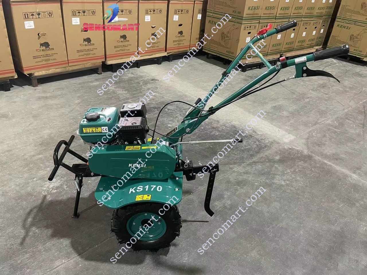 Máy xới đất chạy xăng KENSI KS170 dây curoa