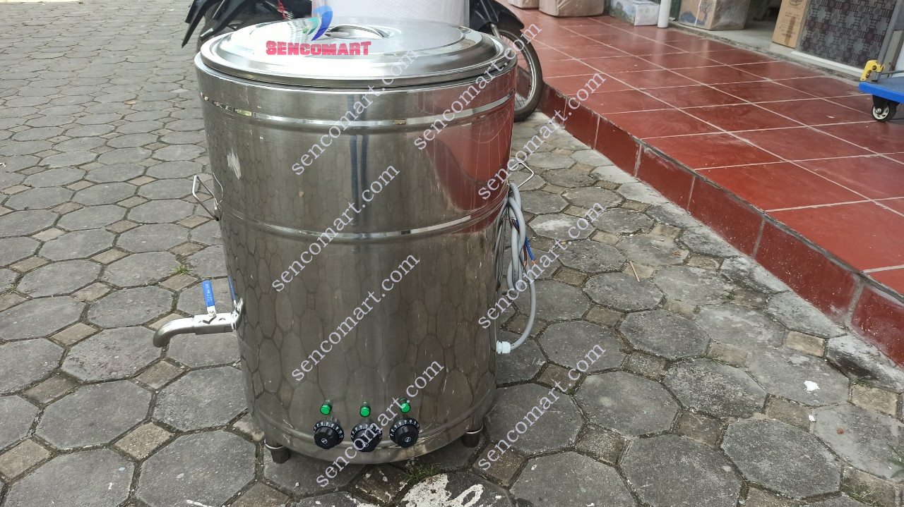 Nồi Nấu Phở, Nước Lèo Hàng Nhập Khẩu Mâm Nhiệt 100L