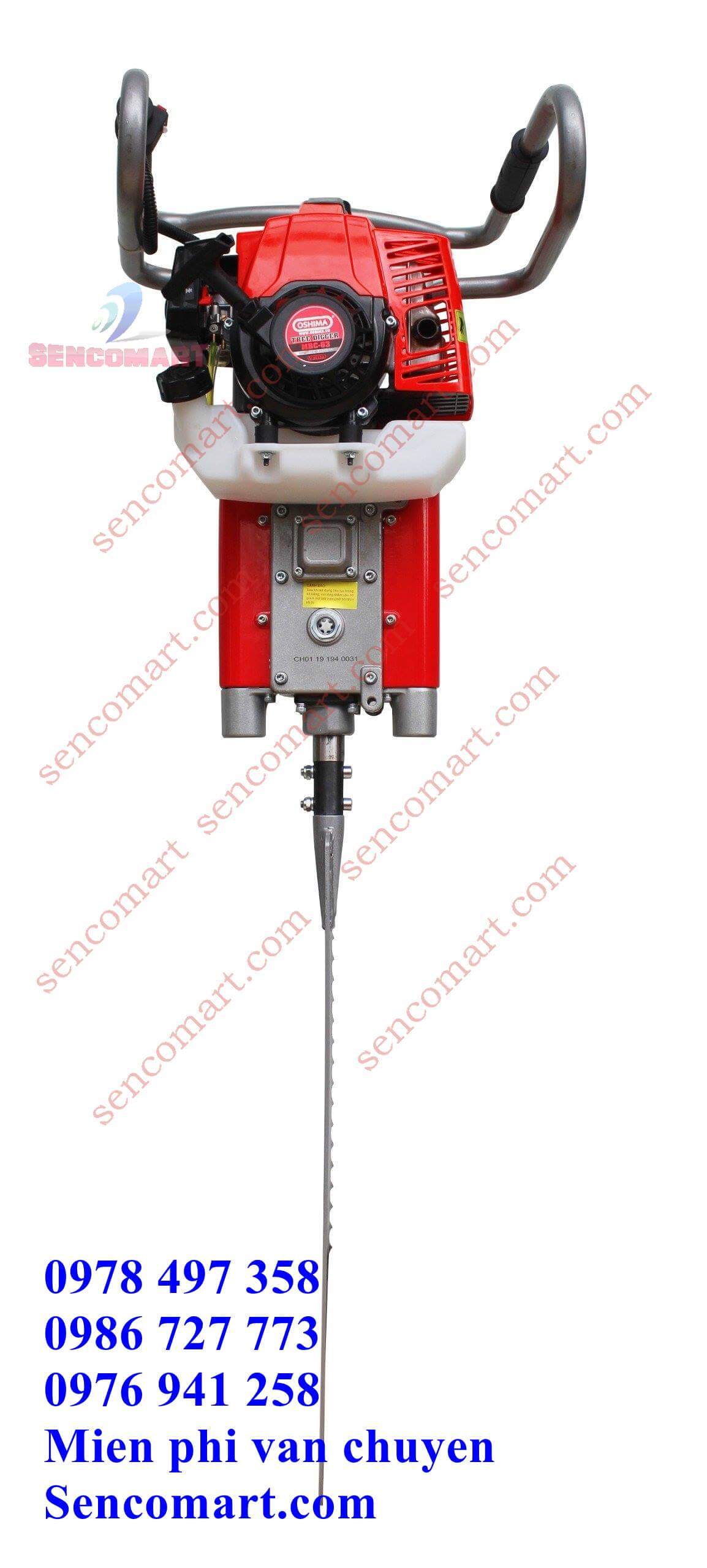 Máy bứng cây Oshima BC 63 chính hãng công nghệ Nhật Bản, cực bền tốt