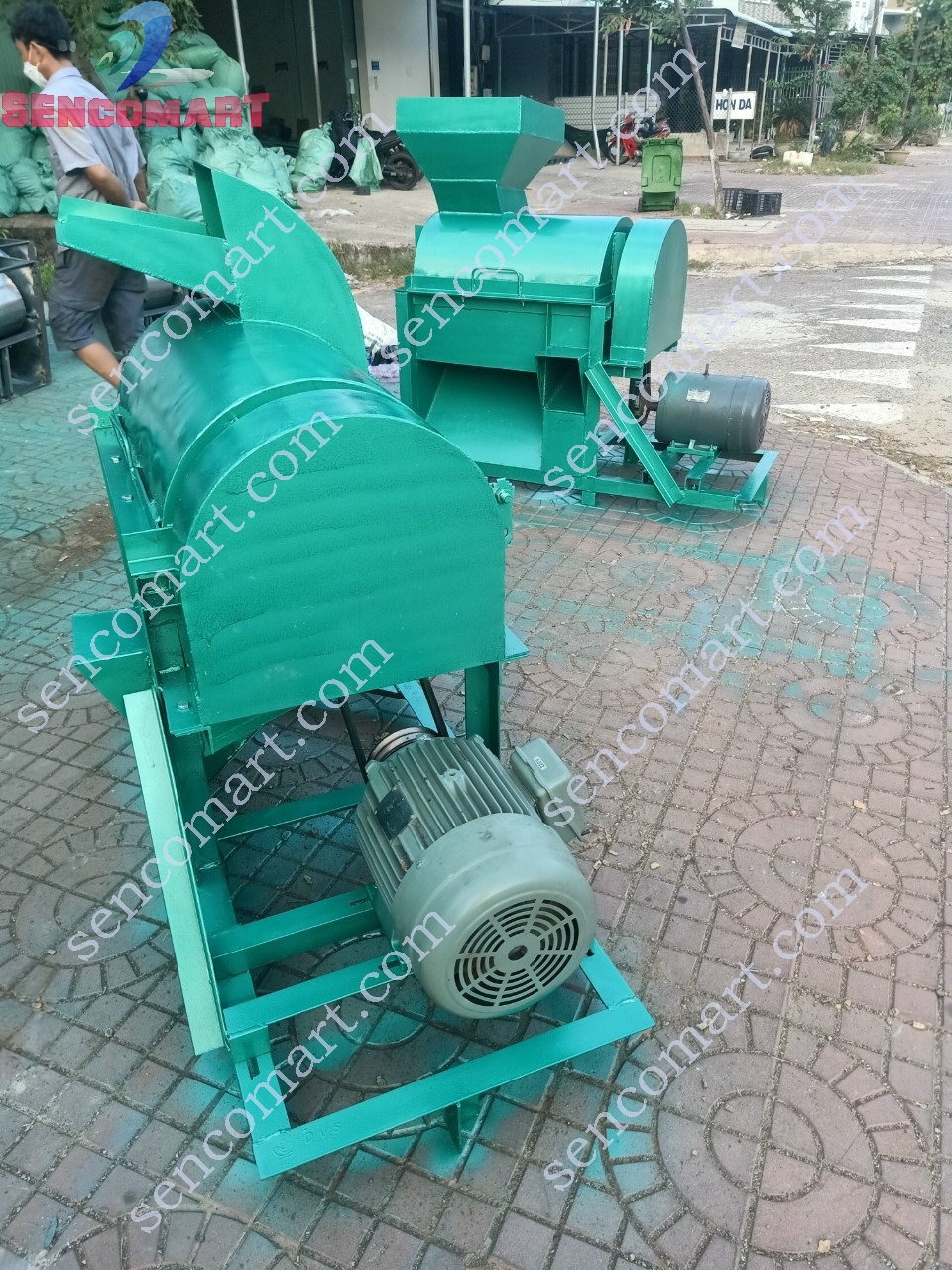 Máy Băm Xơ Dừa Cả Quả Công Nghiệp Năng Suất 500kg/H- BXD-5HP