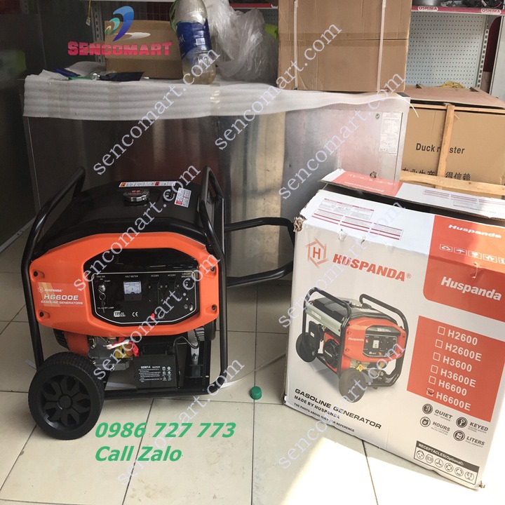Máy phát điện 5kw tự động chuyển đổi nguồn điện HUSPANDA H6600E