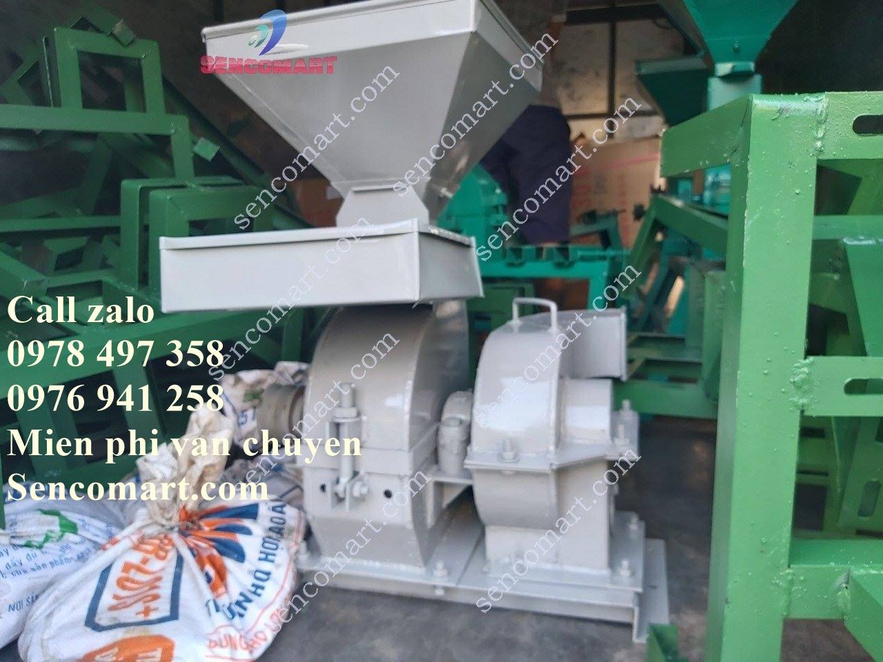 Máy nghiền ngô 3 pha