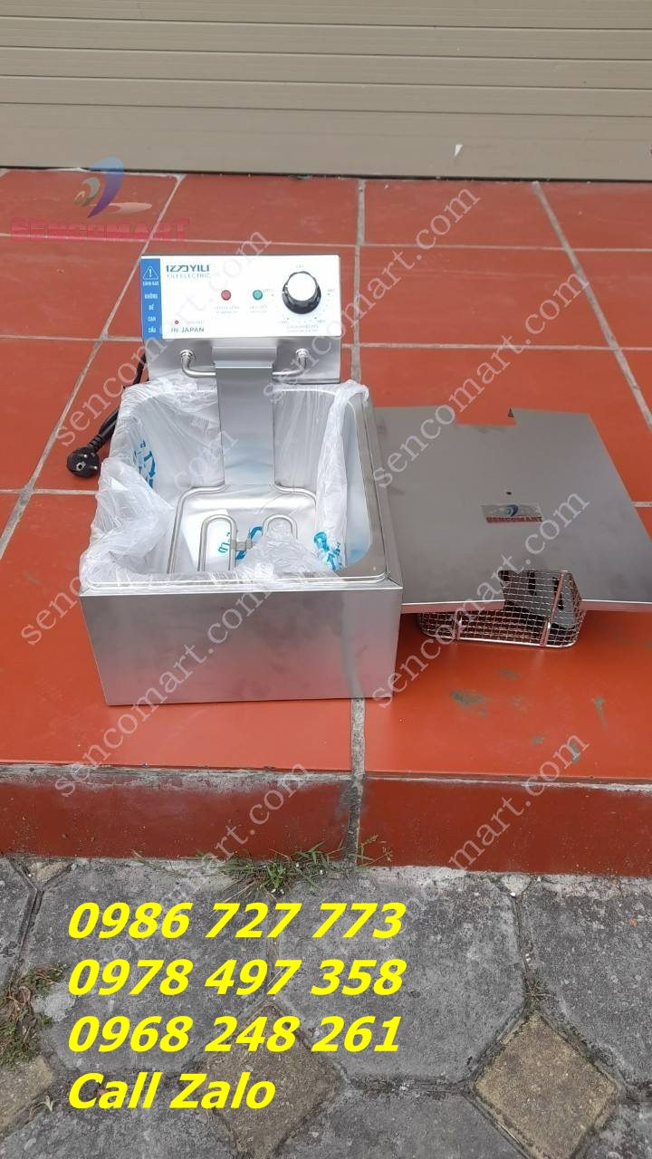 Bếp chiên điện đơn 6 lít hàng cao cấp