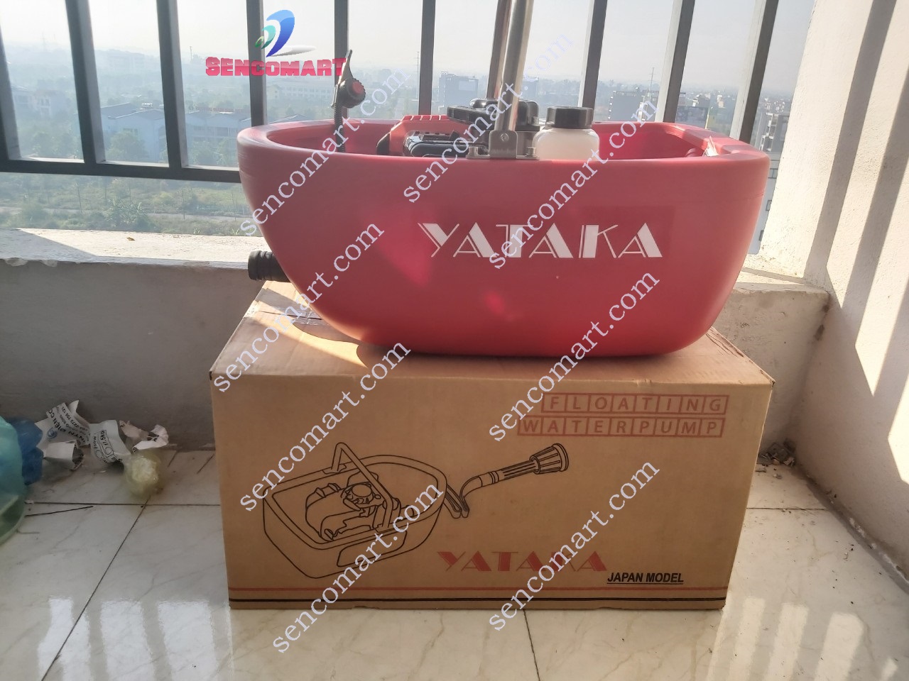 Máy Bơm Nước Dạng Thuyền Thả Nổi YATAKA CS430 ĐỘNG CƠ 2 THÌ