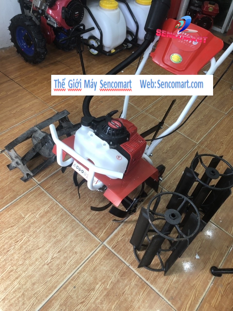 Máy Xới Đất Mini YKT-680 Sencomart