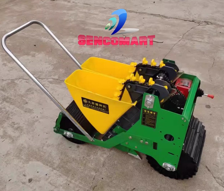 MÁY TRỒNG TỎI 4 HÀNG CHẠY XĂNG YAMAHA YMT04