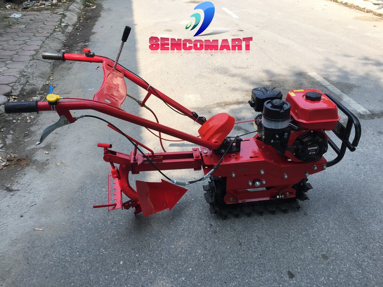 Máy cày bánh xích chạy xăng 4 thì YAMAHA JAPAN 7HP