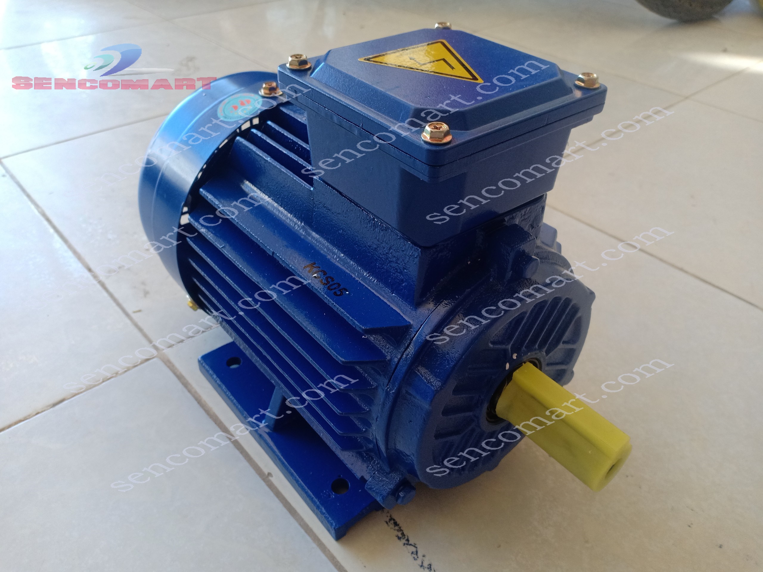 Motor 1,5kw(2hp) điện 3 pha 380v 1400v/p, dây đồng chính hãng 100%  bảo hành 12 tháng