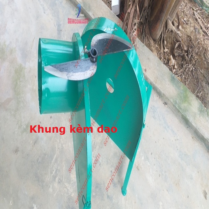 Bán rời khung máy băm chuối mịn không động cơ