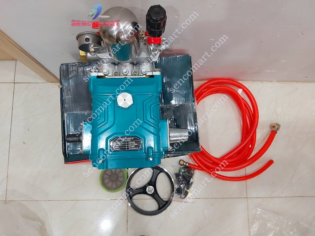 Đầu phun xịt áp lực cao HUSPANDA HPX30I piston sứ công suất 1HP