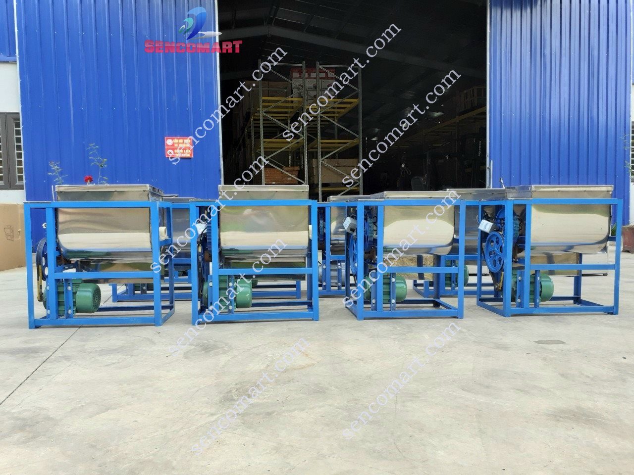 Máy Trộn Bột, Trộn Gia Vị, TRộn Thực Phẩm 30KG/mẻ MTB35-SENCO