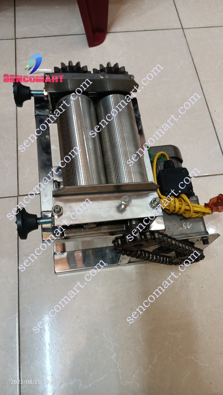 Máy Cán Mực Khô, Cán Cá Đuối Chạy Điện Lô Dài 17CM Hàng Cao Cấp