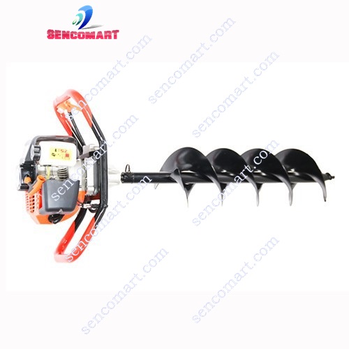 Máy Khoan Đất, Đào Hố Trồng Cây, Trụ Rào Mitsuyama TL 520 Hàng Loại Tốt