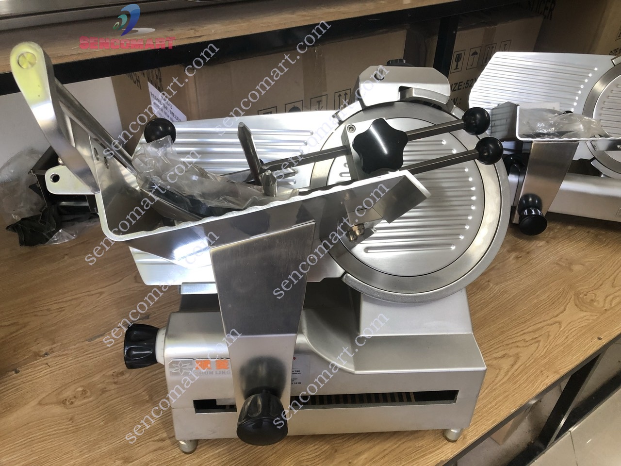 Máy Thái Thịt Đông Lạnh, Thịt Chín SL-300E Hoàn Toàn Tự Động