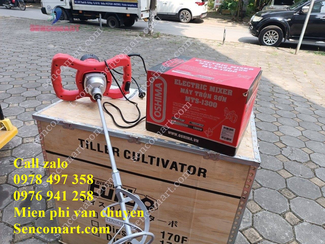 Máy trộn sơn, đánh hồ dầu, máy trộn thức ăn MST-130