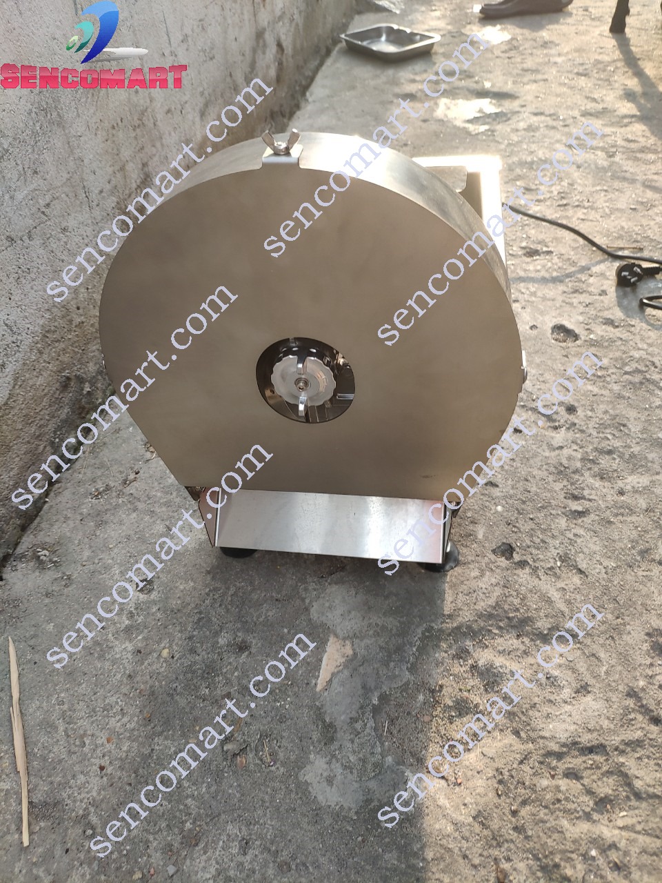 Máy thái lát, thái sợi hoa củ quả chạy điện 220v